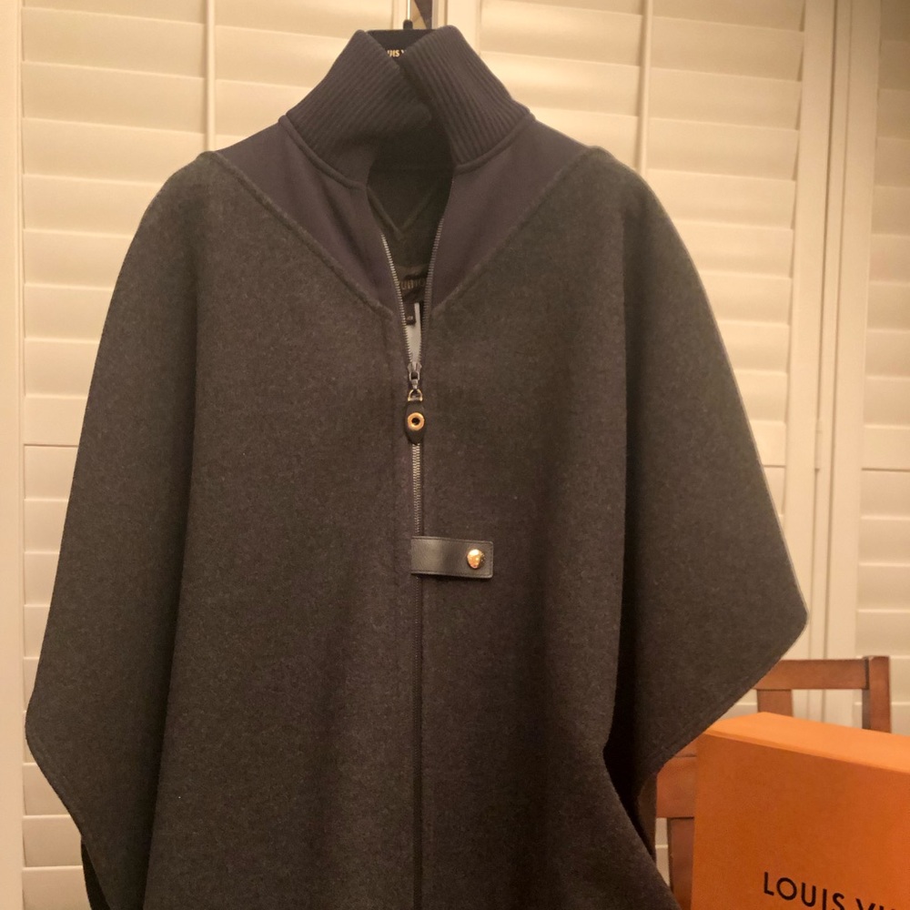 Authentic Louis Vuitton Cashmere Cape